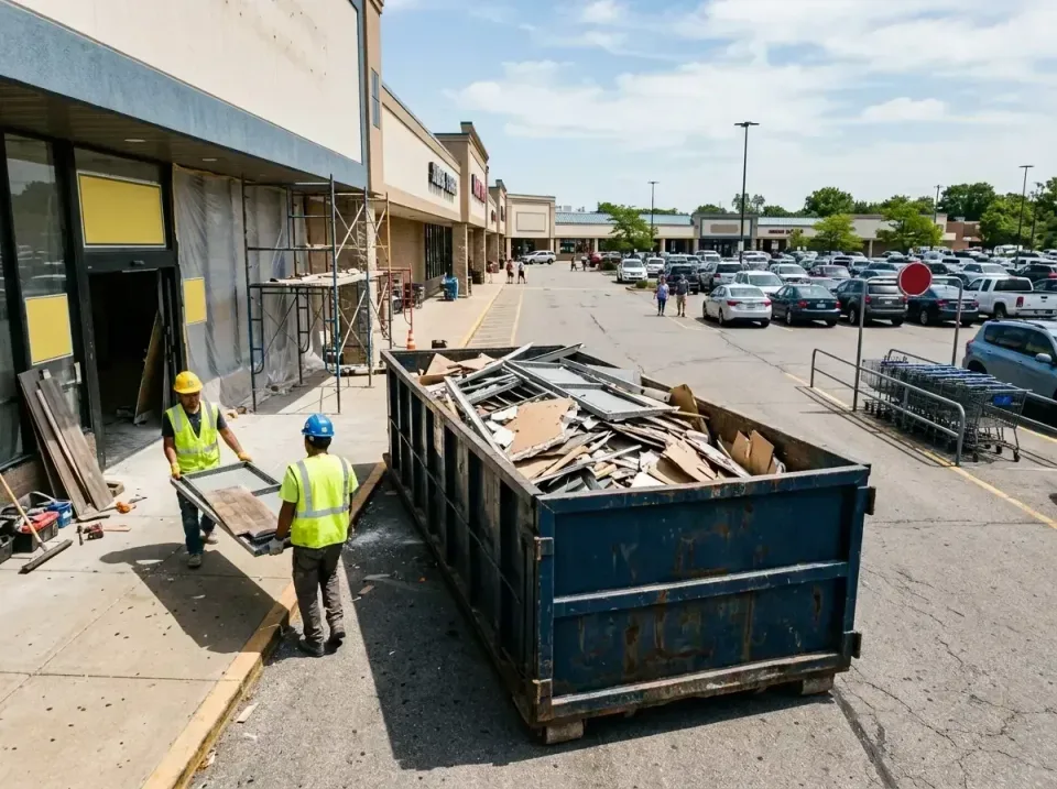 retail-store-renovation-debris-003 — frequently asked questions, Roll-off Dumpster Rentals in Greendale, IN